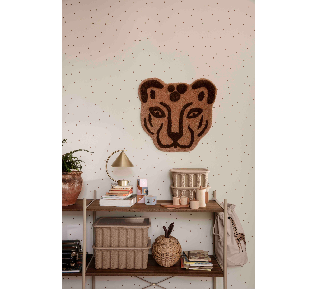 Корзина APPLE Natural Ferm Living, стоимость 7 900 руб.  Фотография 1